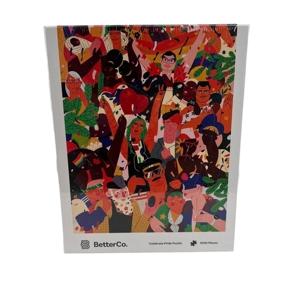 NWT Celebrate Pride 1000 Piece Puzzle - Picture 1 of 4